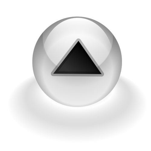 Up computer button vector graphics