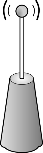 無線送信機のベクトルのアイコン