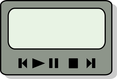 Vektör görüntü, zinf audio player