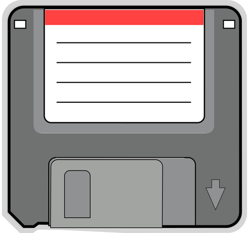 PC diskette vector afbeelding