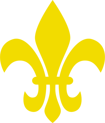 Grafika wektorowa fleur-de-lis