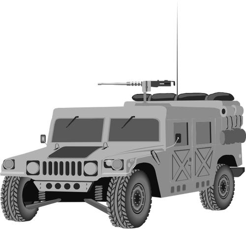 Ilustracja wektorowa Hummer