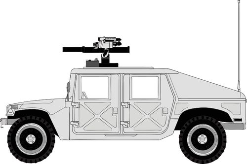 Hummer vehicle vector