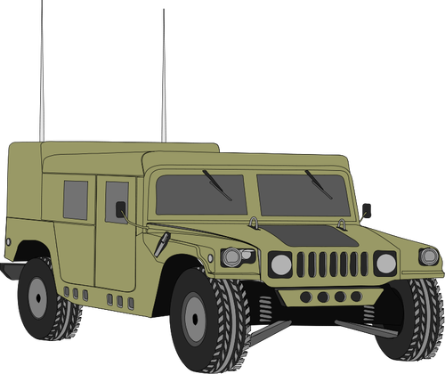 Hummer vector image