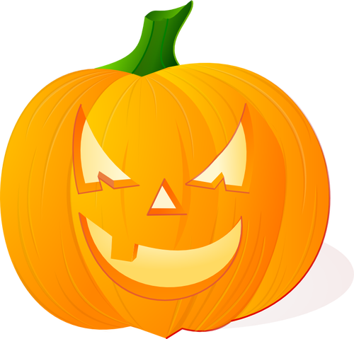 Vector calabaza desdentado aterrador de la imagen