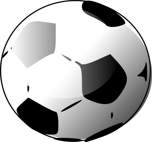 Vector illustration of soccer ball