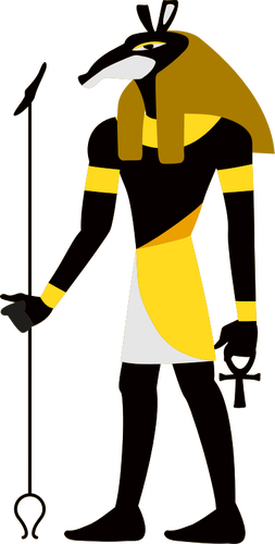 Anubis in kleuren