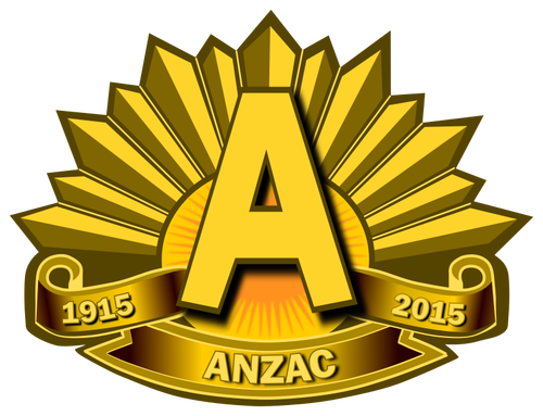 Anzac लोगो 1915-2015