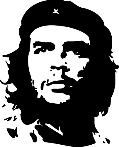 Imagem de Che Guevara retrato vetorial