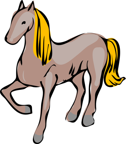 Ilustração de cavalo