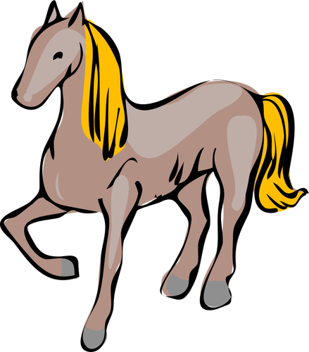 Ilustração de cavalo