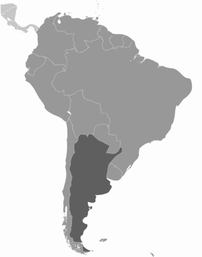 Mapa de Argentina