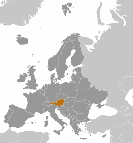 Местоположение в Австрии