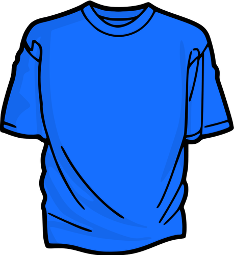 Azul imágenes prediseñadas vector t-shirt