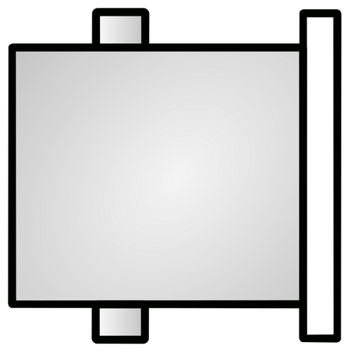 Vector de la imagen del enchufe BNC hembra