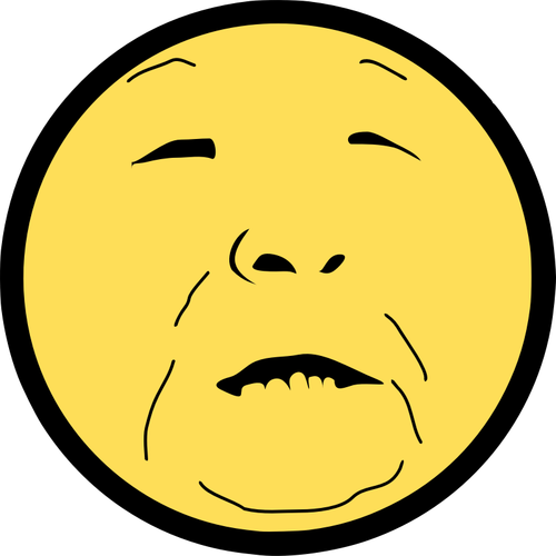 Baba Vanga zâmbet smiley vector imagine