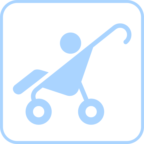 Детские коляски значок