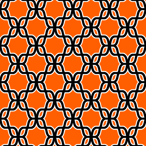 Patrón de fondo naranja