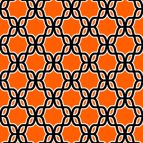 Motif de fond orange