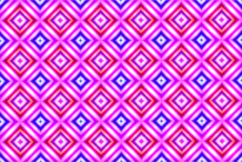 ピンクの六角形と背景パターン