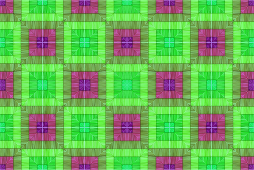 紫と緑のタイルと背景パターン パブリックドメインのベクトル
