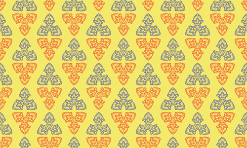 Red, blue and yellow wallpaper | Public domain vectors