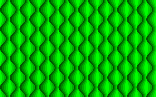 Grønne stripemønster