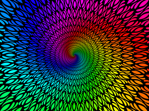 Rainbow pattern