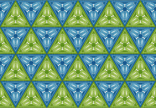 Motif de fond en triangles