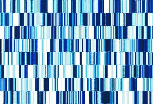 Sømløs mønster i blått