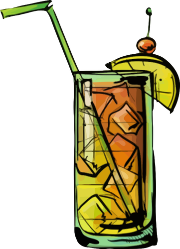 Bahama mama cocktail