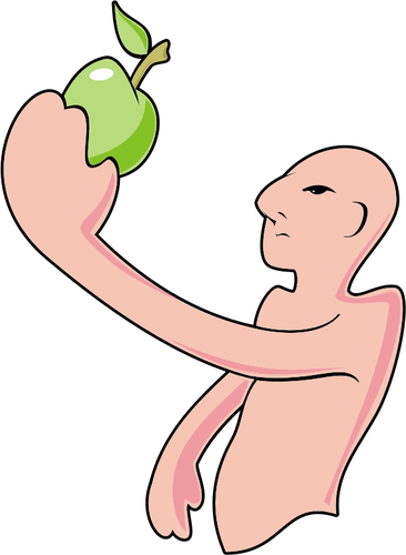 Человек и apple