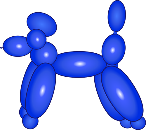 Balloon dog vector image