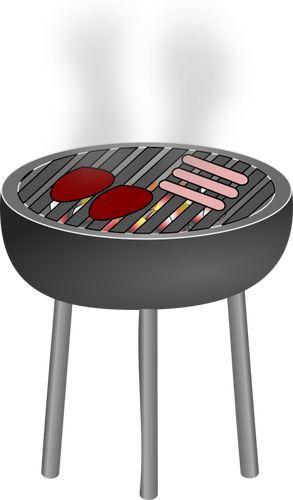 मांस grilling