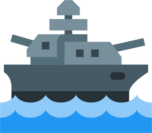 Battleship drawing