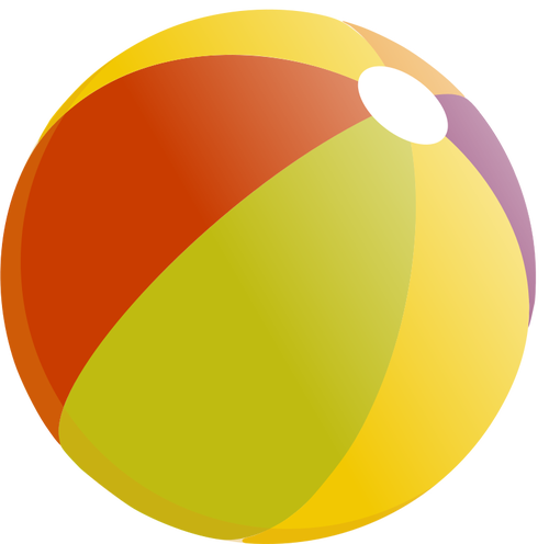 Strandball Vektor-ClipArt