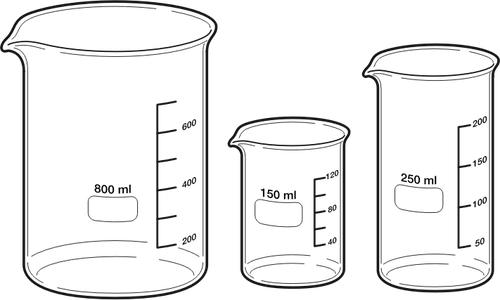 test tubes and beakers clipart