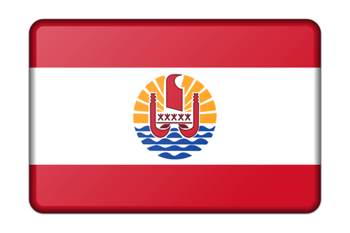 Bandera de la Polinesia francesa