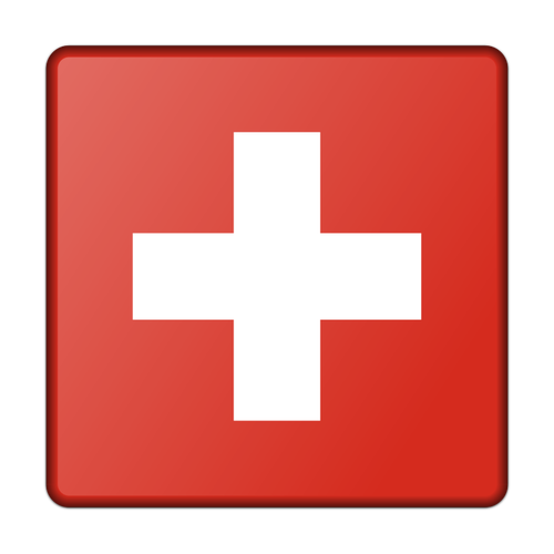 スイス連邦共和国の旗