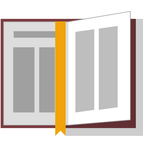Imagine vectorială a o Biblie deschisă