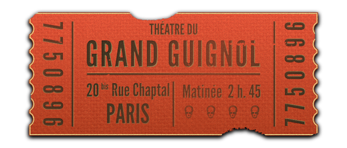 Grand Guignol-ticket
