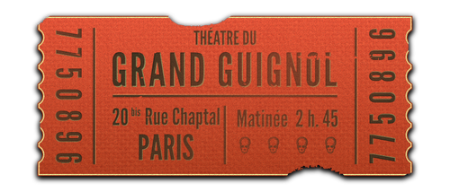 Grand Guignol billett