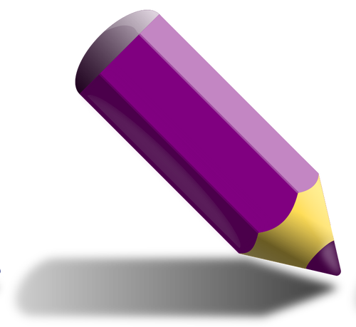 紫の鉛筆