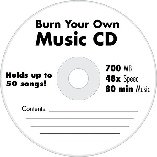 Prázdný disk CD