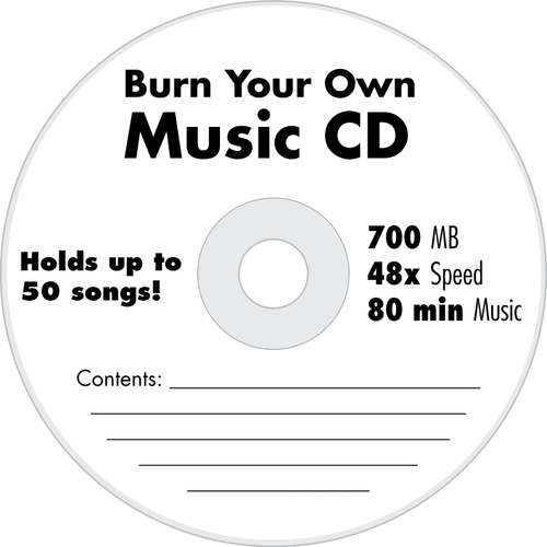 Blank CD