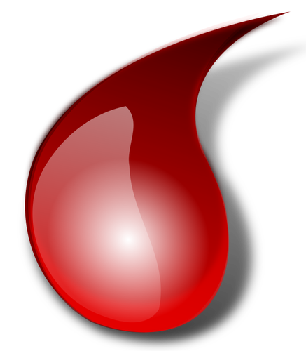 Blood drop image