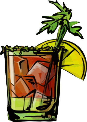 Bloody Mary cocktail-Symbol