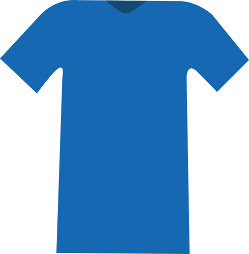 Modré tričko