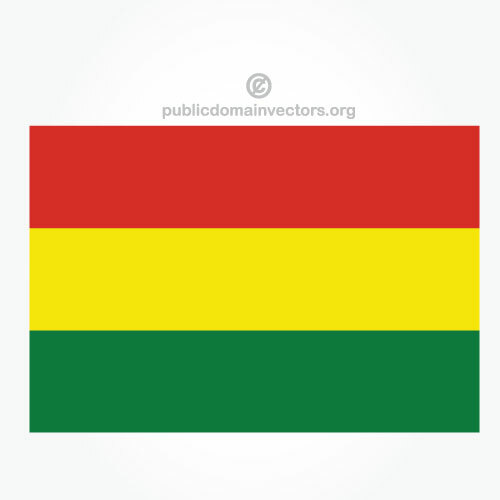 Bolivianske vektor flagg