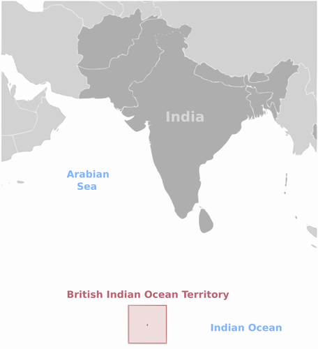Imagen de territorio británico del océano Índico